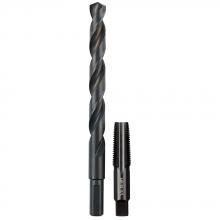 Milwaukee 49-57-5591 - Taraud intermédiaire à goujure droite de 1/4 po x 18 NPT et foret de 7/16 po