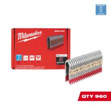 Milwaukee MPU2-960 - Agrafes galvanisées de 2 po de calibre 9