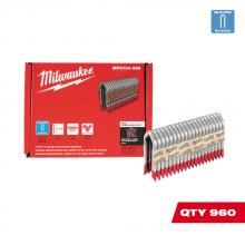 Milwaukee MPU134-960 - Agrafes galvanisées de 1,75 po de calibre 9