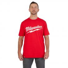 Milwaukee 607R-2X - T-Shirt Heavy Duty - Logo à manches courtes Rouge 2X