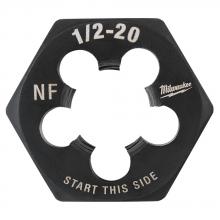 Milwaukee 49-57-5362 - Filière hexagonale de 1 po – 1/2 po-20 NF