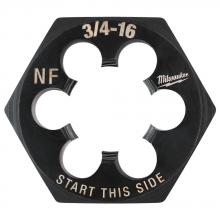 Milwaukee 49-57-5378 - Filière hexagonale de 1 7/16 po – 3/4 po-16 NF