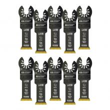 Milwaukee IBOAT330-10 - Lames impériales IBOAT330-10 One Fit™ 1-1/8" Storm Titanium Metal Blade, 10PC