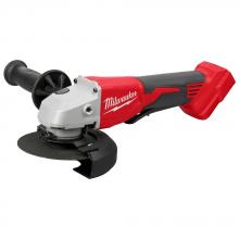 Milwaukee 2686-20 - M18™ Brushless 4-1/2" / 5" Cut-Off Grinder, interrupteur à palette