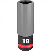 Milwaukee 49-66-7804 - Douille pour écrous de roue métrique de 19 mm pour clé à cliquet de 1/2 po