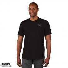 Milwaukee 603B-S - T-shirt de travail hybride à manches courtes (P) – Noir