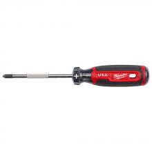 Milwaukee MT202 - Tournevis cruciforme no 2 à manche coussiné et tige de 4 po (É.-U.)