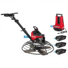 Milwaukee MXF336-3HD - Kit truelle MX FUEL™ 36" à conducteur marchant