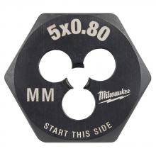 Milwaukee 49-57-5329 - Filière hexagonale de 1 po – M5-0,80 mm