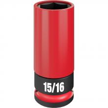 Milwaukee 49-66-7813 - Douille pour écrous de roue SAE de 15/16 po pour clé à cliquet de 1/2 po