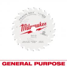 Milwaukee 48-40-0624 - Milwaukee® 6-1/2" 24T lame de scie à chenilles à usage général