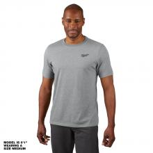 Milwaukee 603G-3X - T-shirt de travail hybride à manches courtes (TTTG) – Gris