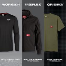 Milwaukee 605B-XL - GRIDIRON™ T-Shirt à poche - Manches courtes Noir XL