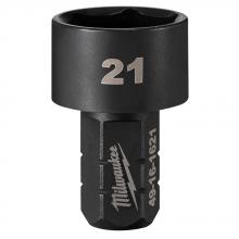Milwaukee 49-16-1621 - Douille de clé polygonale à cliquet à 6 pans INSIDERMC de 21 mm