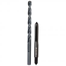 Milwaukee 49-57-5538 - Taraud intermédiaire à goujure droite de 1/4 po-28 NF et foret no 3
