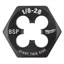 Milwaukee 49-57-5390 - Filière hexagonale de 1 po – 1/8 po-28 BSP