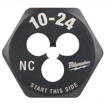 Milwaukee 49-57-5325 - Filière hexagonale de 1 po – 10-24 NC