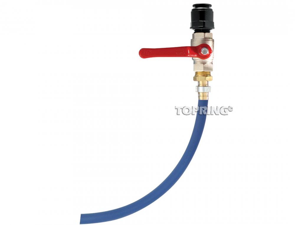Purgeur manuel 22mm + 3/8 tube AIRLINE