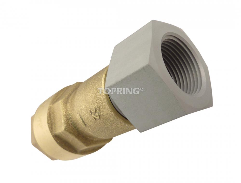 Adaptateur en laiton 15 mm à 1/2 (F) NPT S07