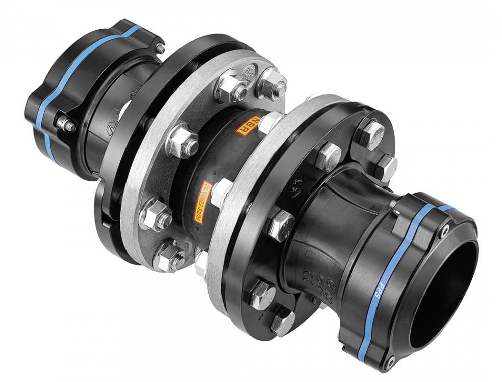 Raccord de dilatation en aluminium 100 mm S08