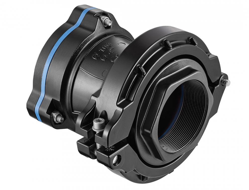 Racc. (F) 100mm x 3(F)NPT PPS CRN