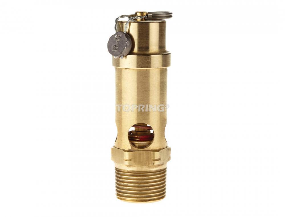 Soupape de sécurité en laiton 115 PSI 3/4 (M) NPT