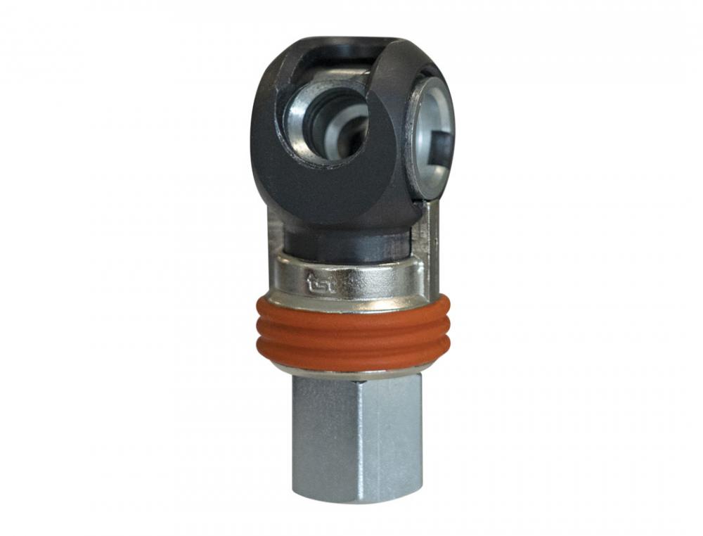 Raccord rapide 3/8 industriel en acier 1/2 (F) NPT