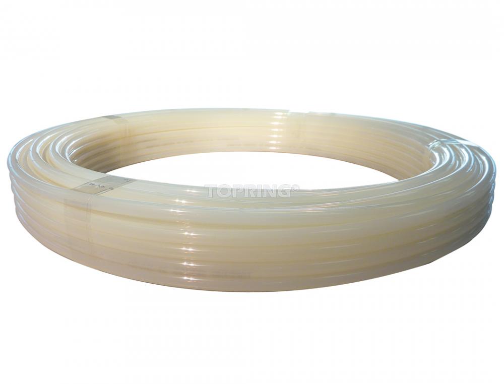 Tube Nylon.PU 5/16(8mm) x 100&#39;(30m) blanc tr.