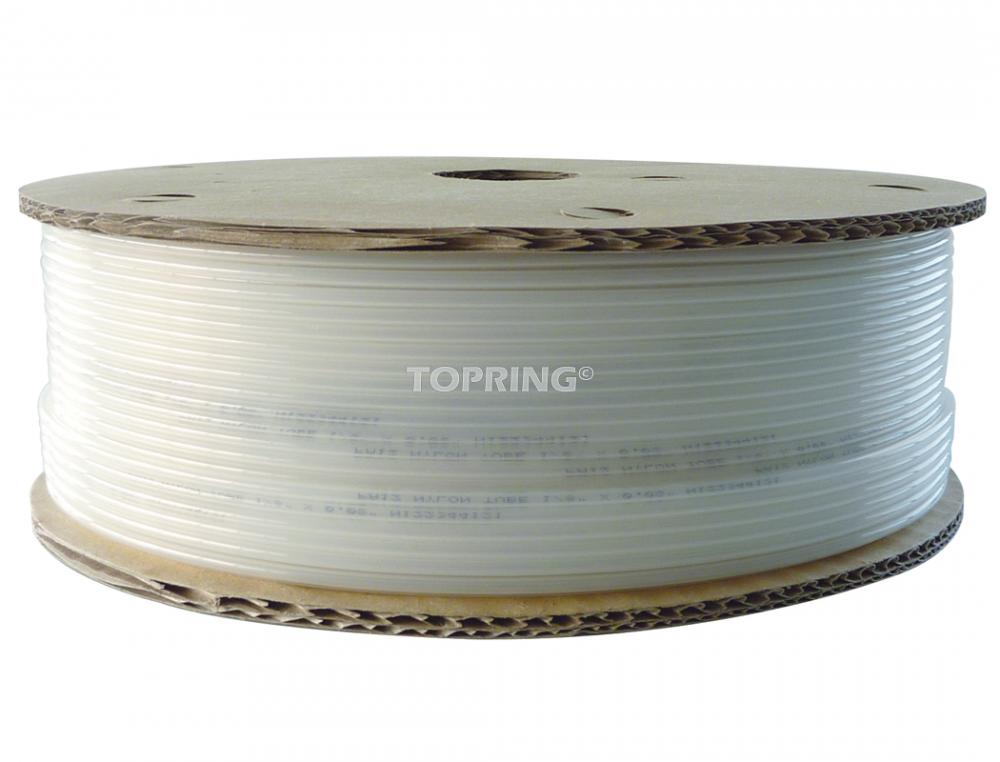 Tube Nylon.PU 5/16(8mm) x 330&#39;(100m) blanc tr.