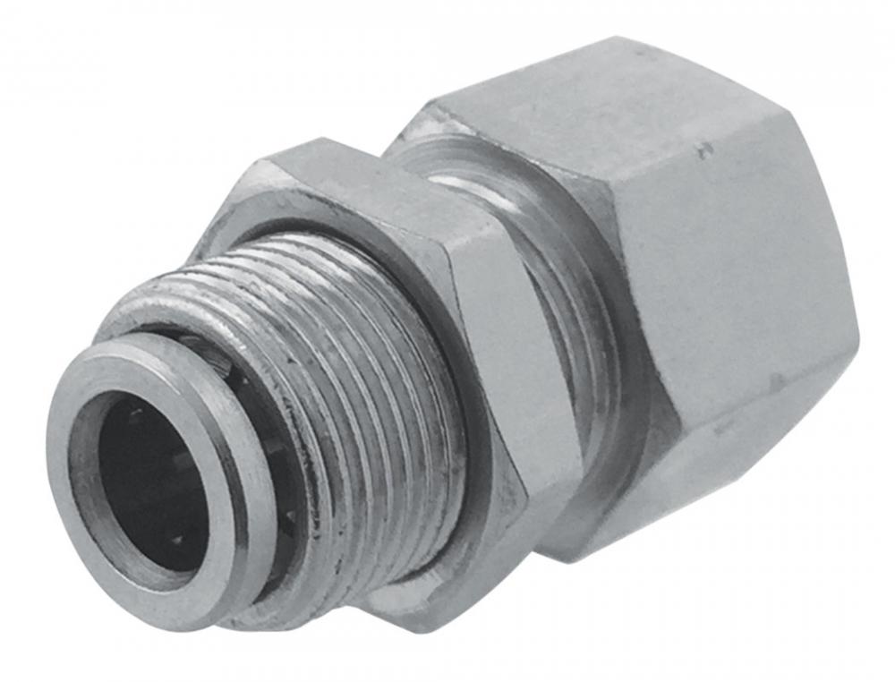 Racc. (F) à cloison 1/4 x 1/8(F)NPT TOPFIT