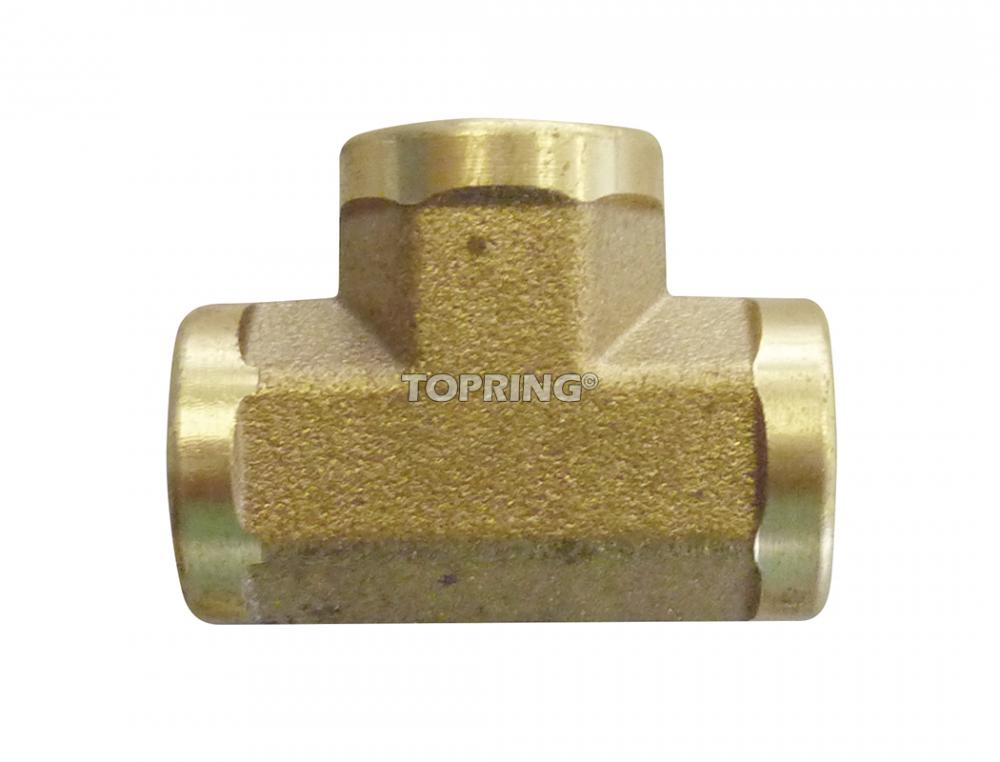 Union en T?Š en laiton 1/4 (F) NPT (multiple de 10