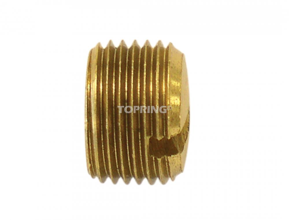 Bouchon à tête fendue 3/8(M)NPT