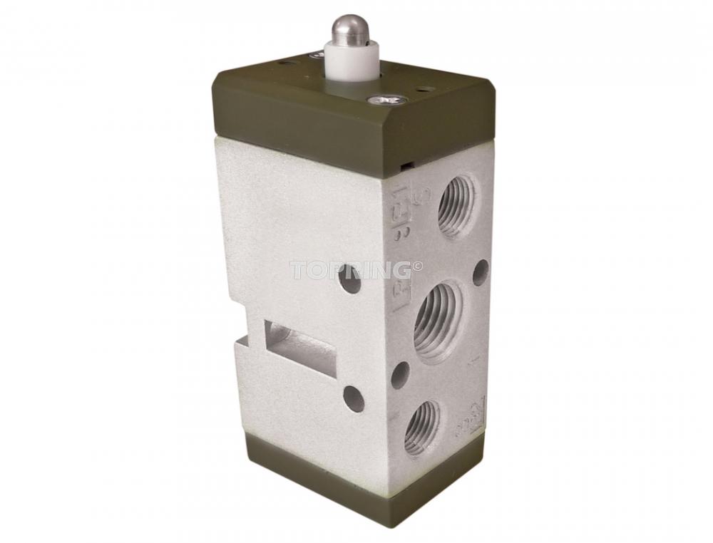 Valve poussoir 5/2 1/4NPT OPTIMA
