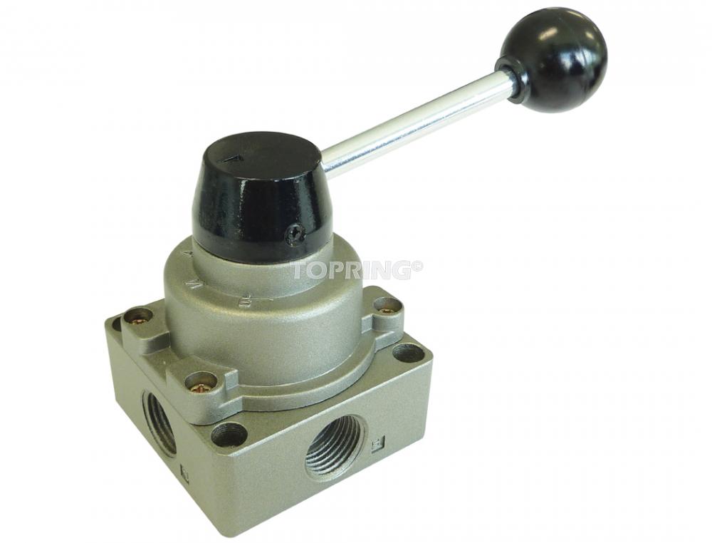 Valve manuelle/manette 4/3 1/4NPT OPTIMA