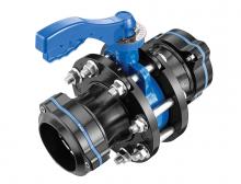 Topring 08.428 - Valve quart de tour en aluminium 100 mm S08