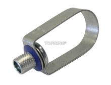 Topring 08.536.01 - Support pivotant en boucle pour tube 63 mm 1/2-13 UNC S08 (multiple de 5)