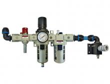 Topring 08.630.02 - Unité combinée FRL avec distributeur et 1 raccord en acier Ultraflo pour 16 mm S08