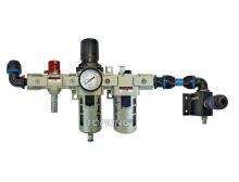 Topring 08.630.04 - Unité combinée FRL avec distributeur et 1 raccord en composite Ultraflo pour 16 mm S08