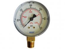 Topring 55.54 - Manomètre 4" - 1/4NPT LM 0-600