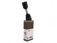 Topring 80.92 - Valve manette laterale 5/2 1/4NPT OPTIMA