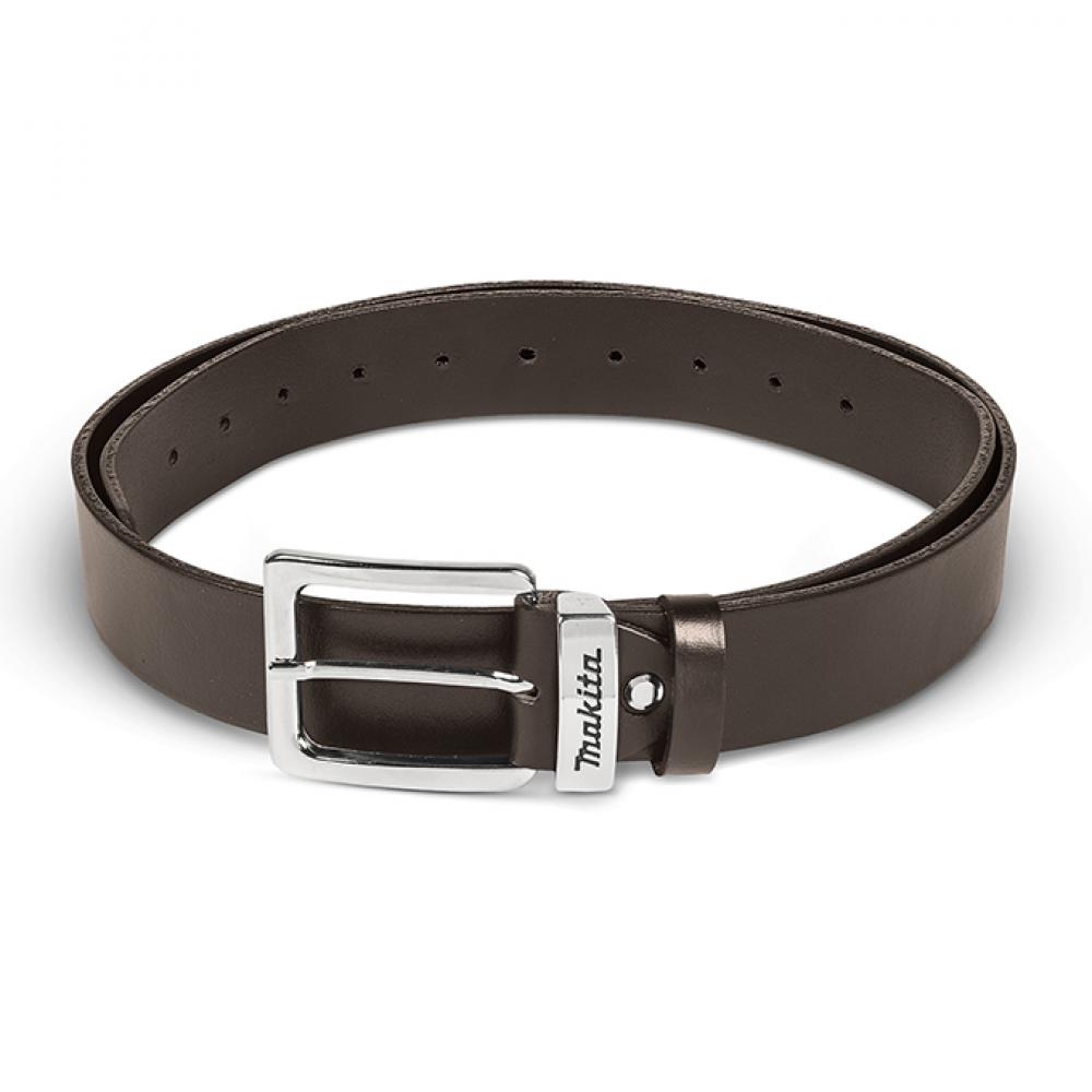 Ceinture marron en cuir de taille L TH3