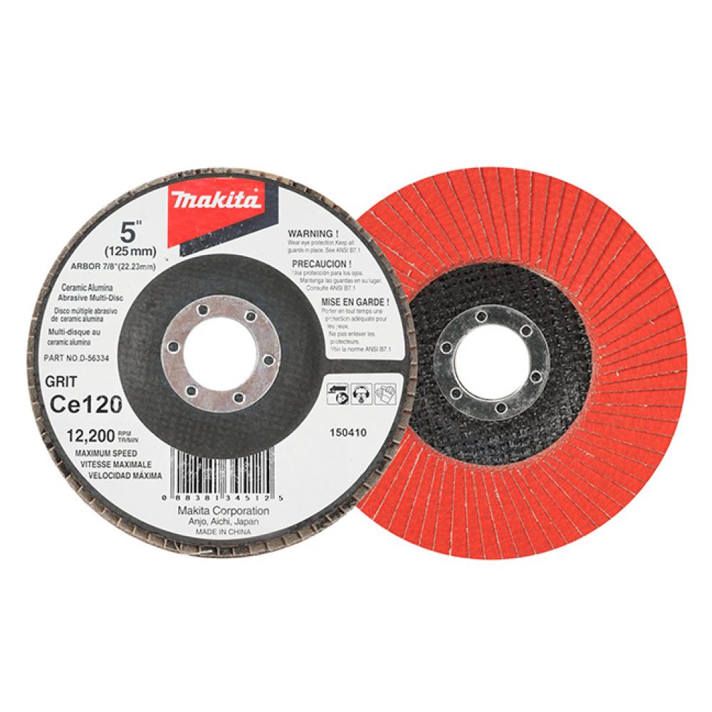 Disque à lamelles 4-1/2&#34; x 7/8&#34; -  Type 27 - Grain CE60