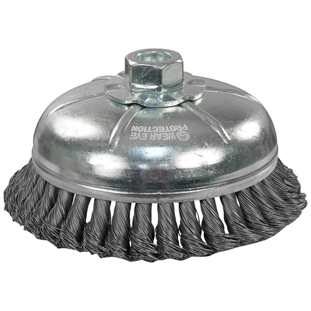Brosses metalliques pour rectifieuses coudees
