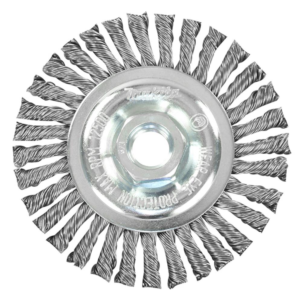Brosses metalliques pour rectifieuses coudees