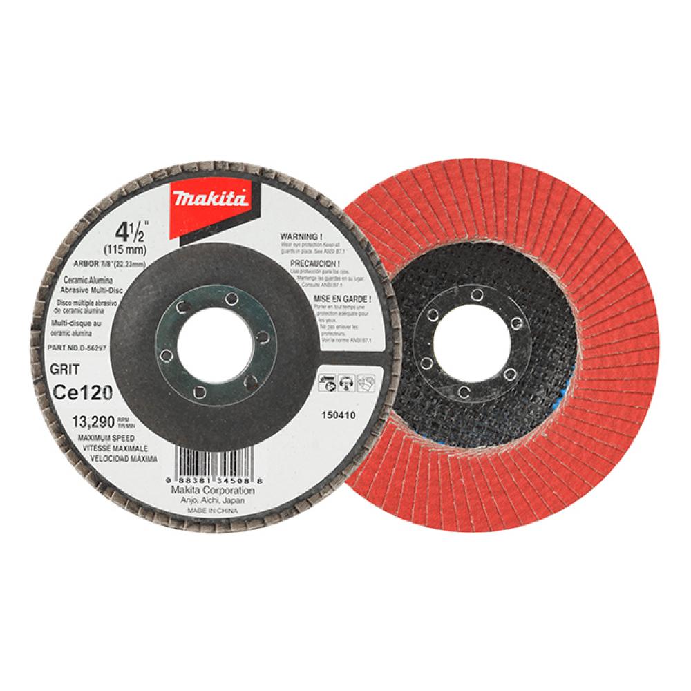 Disque à lamelles 4-1/2&#34; x 7/8&#34; -  Type 27 - Grain CE120
