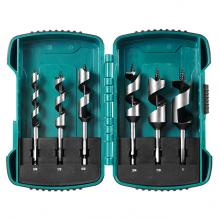 Makita T-02989 - Jeu de 6 meches a simple spirale courtes