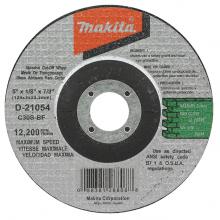 Makita D-20943 - Meules à tronçonner 4-1/2" x 1/8" x 7/8" - Type 1