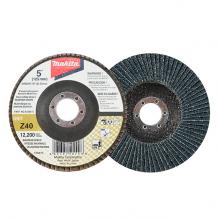 Makita B-48505 - Disques à feuillets d'oxyde d'aluminium et zirconium 7" x 7/8" Type 27 Grain Z80