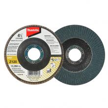 Makita B-48430 - Disques à feuillets d'oxyde d'aluminium et zirconium 4-1/2" x 7/8" Type 27 Grain Z12