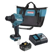 Makita DAS180RT - Souffleur de poussi re sans balai 18V LXT, ensemble 5,0Ah x1